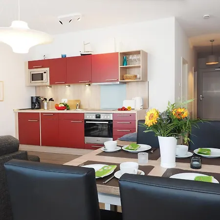 公寓 Brise Stadtvilla Blumenhof App 08 *